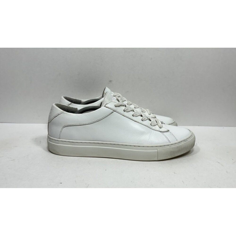 Koio Capri Women’s Size 8 / 38 White Leather Low Top Lace Up Casual Shoes